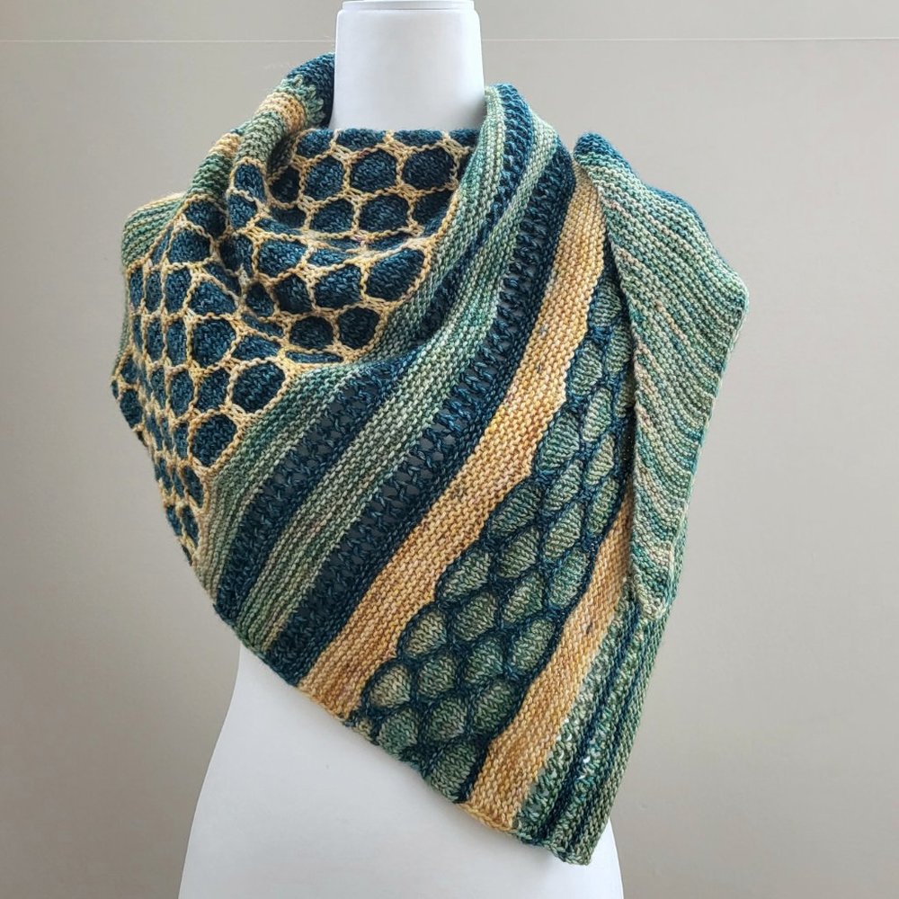 Honeycomb Shawl